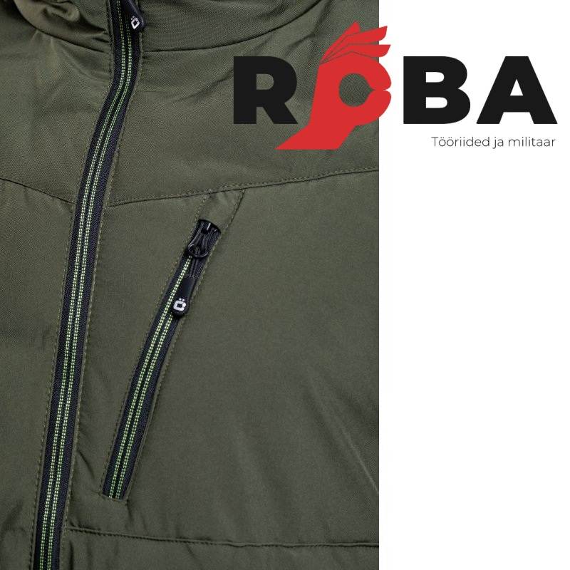 HT5K924 PAUL Insulated Jacket with Hood, Olive Green HT5K924 picture#4 HT5K924 PAUL Insulated Jacket with Hood, Olive Green HT5K924 picture#4