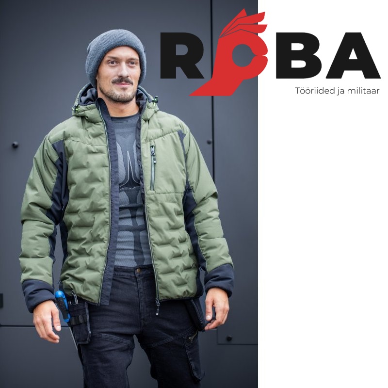HT5K924 PAUL Insulated Jacket with Hood, Olive Green HT5K924 picture#7 HT5K924 PAUL Insulated Jacket with Hood, Olive Green HT5K924 picture#7