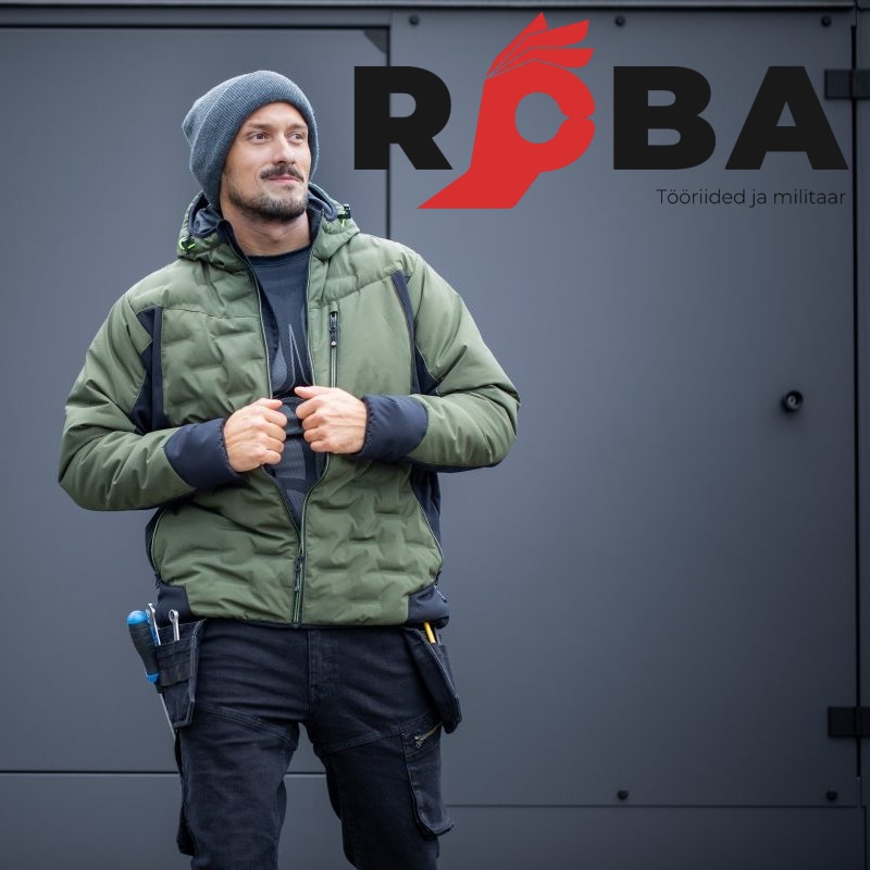 HT5K924 PAUL Insulated Jacket with Hood, Olive Green HT5K924 picture#10 HT5K924 PAUL Insulated Jacket with Hood, Olive Green HT5K924 picture#10