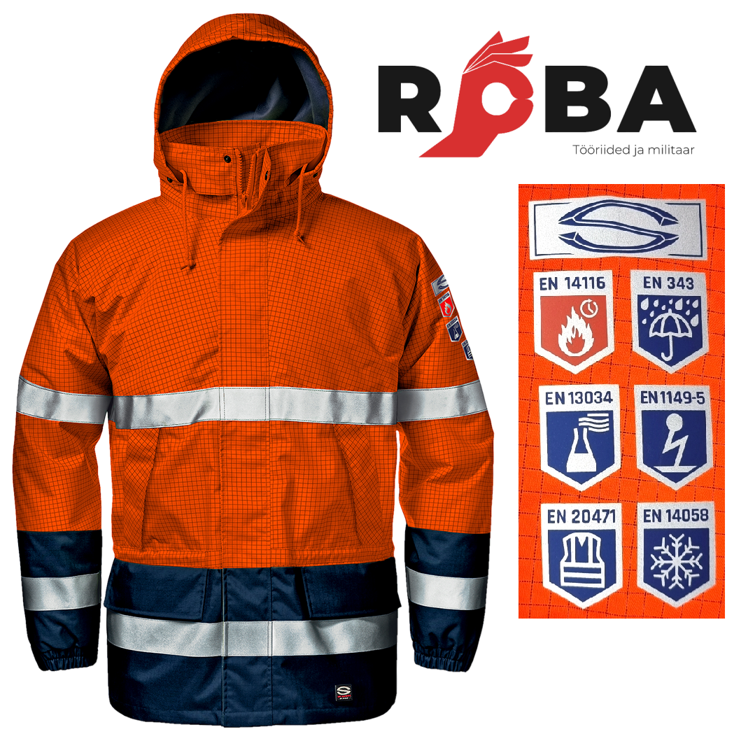 High visibility winter fire resistant jacket Microlines MC6044HD MC6044HD picture#0 High visibility winter fire resistant jacket Microlines MC6044HD MC6044HD picture#0