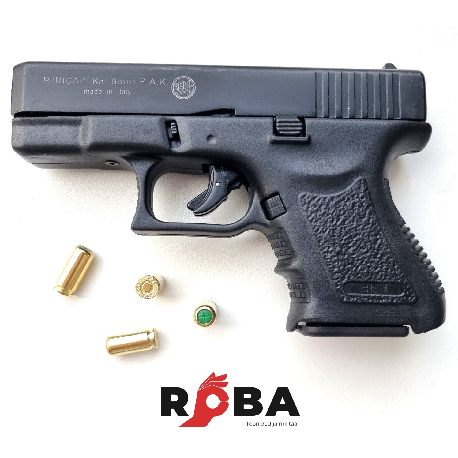 Стартовый пистолет BRUNI-1100 MINI GAP (9mm P.A.K.) BRUNI-1100 picture#0 Стартовый пистолет BRUNI-1100 MINI GAP (9mm P.A.K.) BRUNI-1100 picture#0