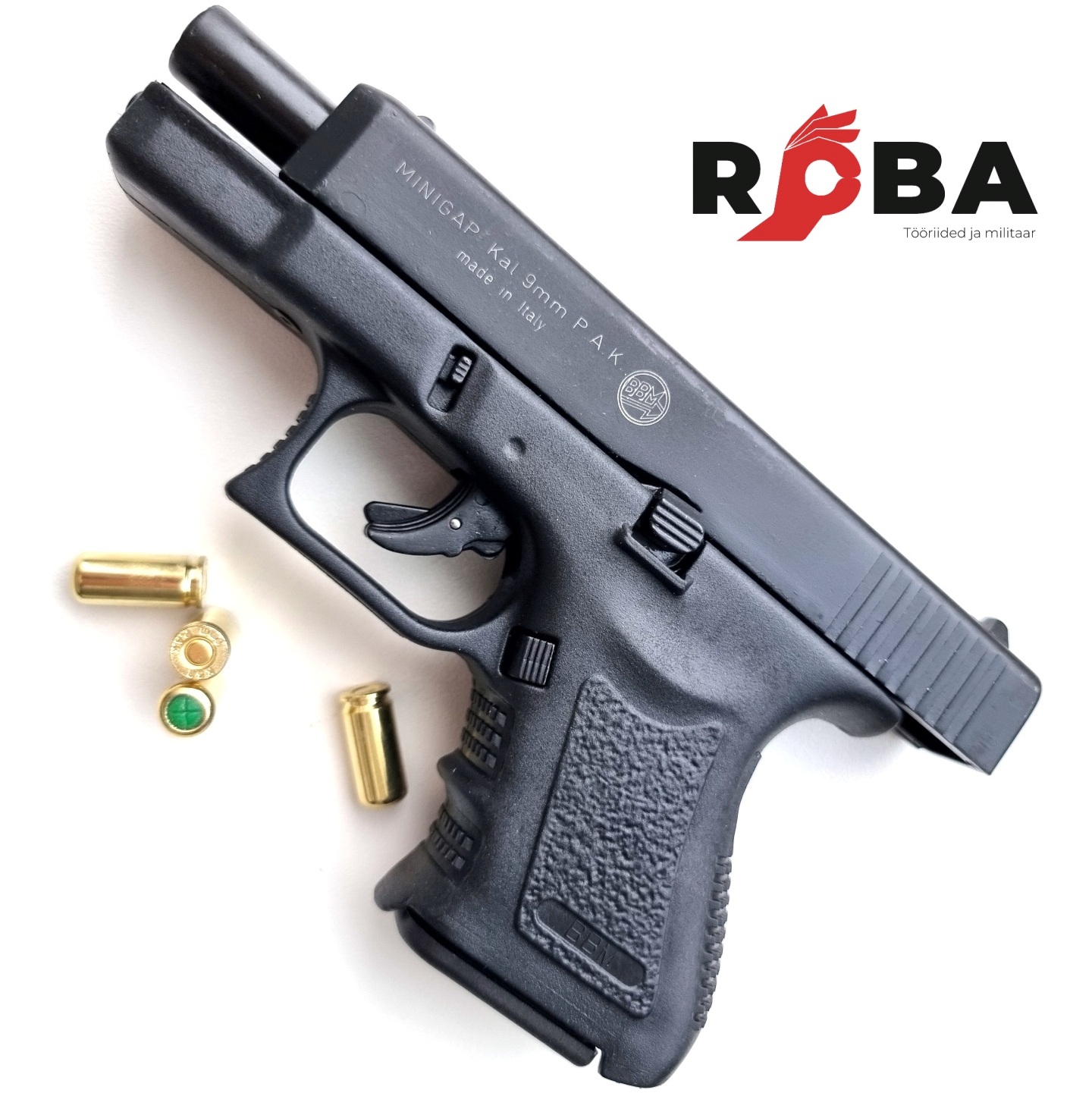Стартовый пистолет BRUNI-1100 MINI GAP (9mm P.A.K.) BRUNI-1100 picture#6 Стартовый пистолет BRUNI-1100 MINI GAP (9mm P.A.K.) BRUNI-1100 picture#6