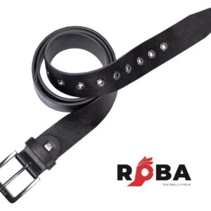 Leather belt 125 cm H9063 H9063 picture#0