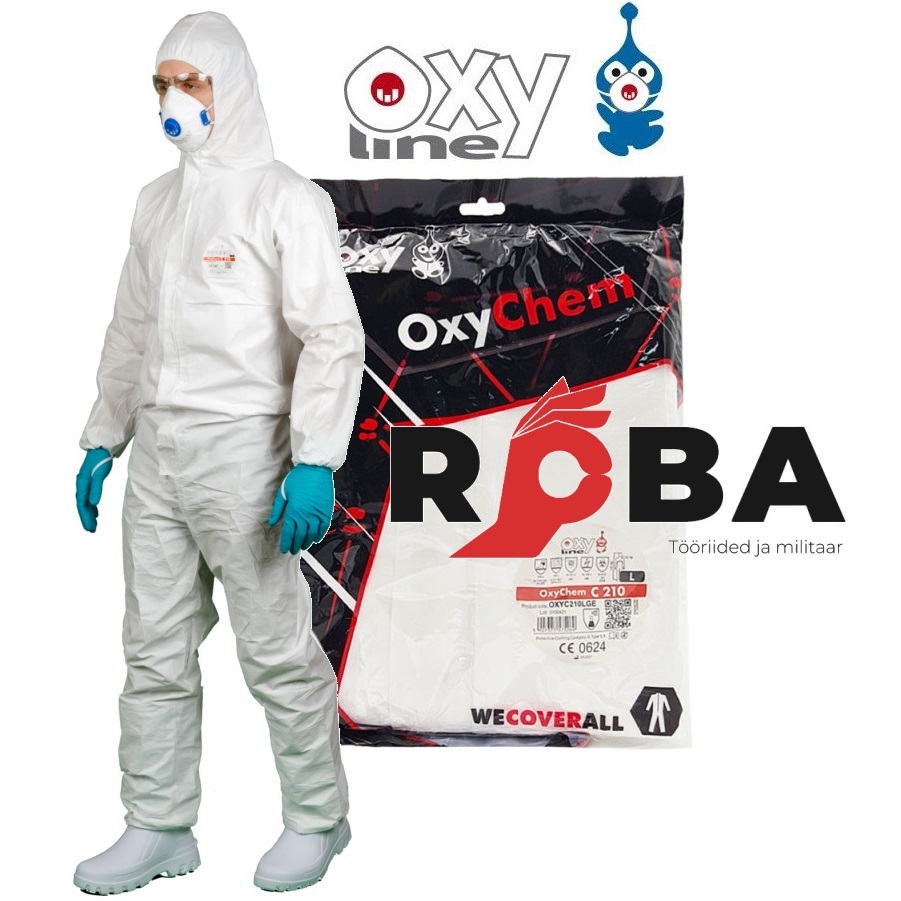 Комбинезон защитный OxyChem C210.Type 5,6. 63g / m² C210 picture#0 Комбинезон защитный OxyChem C210.Type 5,6. 63g / m² C210 picture#0