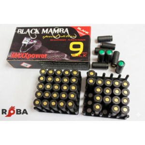 Black blank cartrige 9mm (50psc) PTG173 Black 9mm picture#0