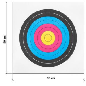Archery Target 50x50cm - 20 pcs 2845705 picture#0