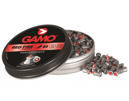 GAMO RED FIRE SHOT 4.5MM 0.51 g - 7.87 gr, 125 PCS 2026 picture#1 GAMO RED FIRE SHOT 4.5MM 0.51 g - 7.87 gr, 125 PCS 2026 picture#1