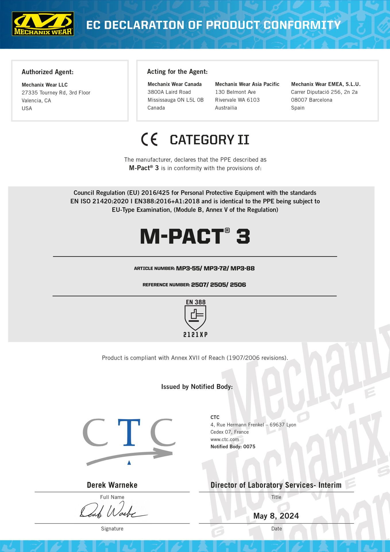 Mechanix kinnas M-Pact 3 must MP3-55 picture#6 Mechanix kinnas M-Pact 3 must MP3-55 picture#6