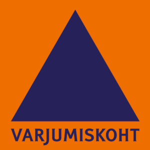 Sticker "Varjumiskoht" (shelter) varjumiskoht picture#0