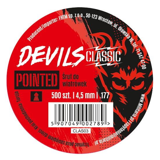 Devils Classic teravatipulised kuulid 4,5 mm 500 tk. 7,71 g (0,5 g) 2839891 picture#1 Devils Classic teravatipulised kuulid 4,5 mm 500 tk. 7,71 g (0,5 g) 2839891 picture#1